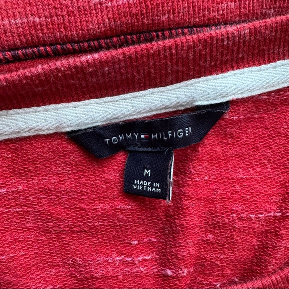 Women’s Tommy Hilfiger Waffle Knit Long Sleeve Sweater Size M Warm Fall Casual - Picture 3 of 6